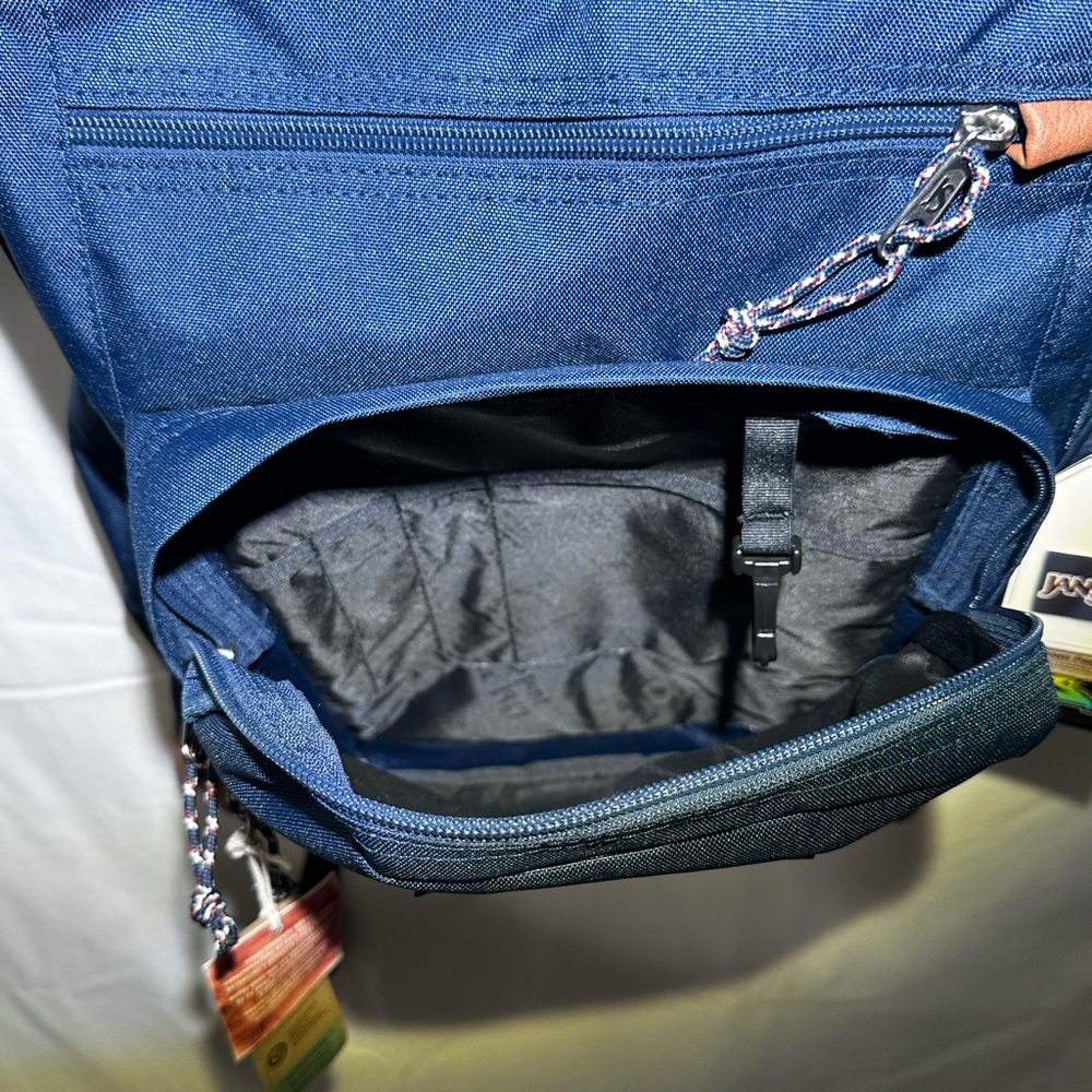 JanSport Cool Student 17.5" Backpack - Navy - Picture 6 of 10